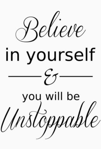 Believe In Yourself