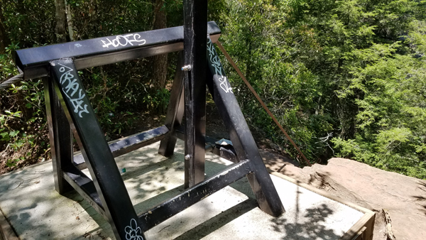 Cable Trail at Cane Creek Falls
