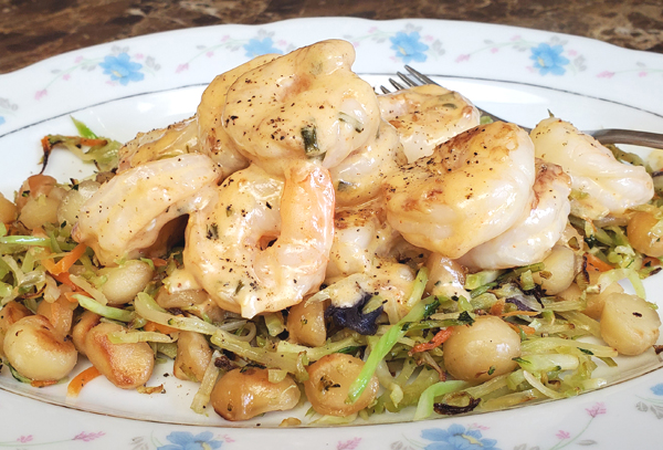 Easy Keto Meals Spicy Shrimp Stir Fry