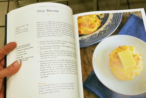 Keto Drop Biscuits Recipe in Southern Keto Cookbook