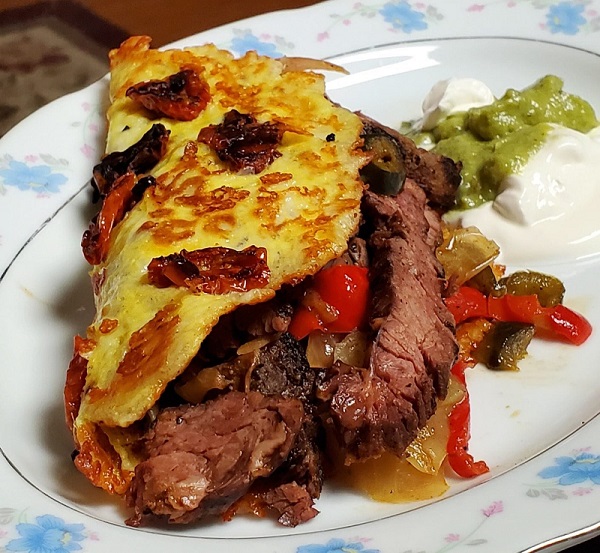 Keto Fajita Wrap