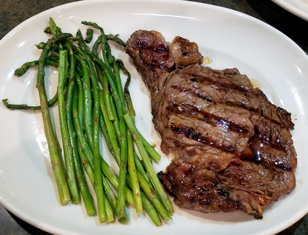Keto Restaurant Meals at Legends Steakhouse