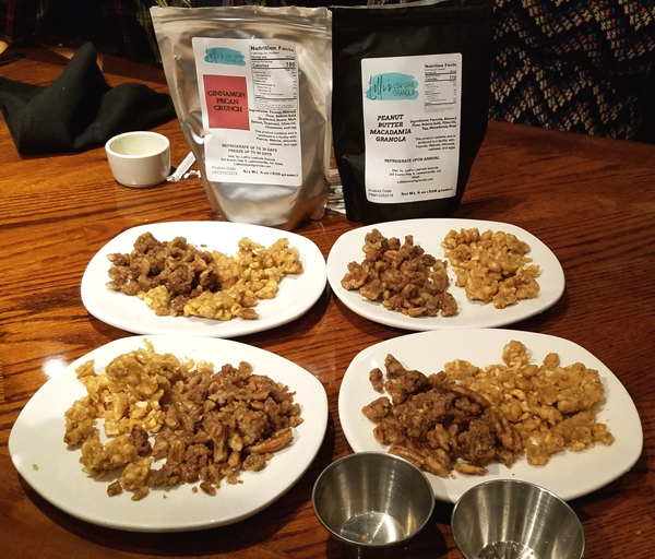 Keto Taste Testing at our Meetup - Keto Granola Dessert