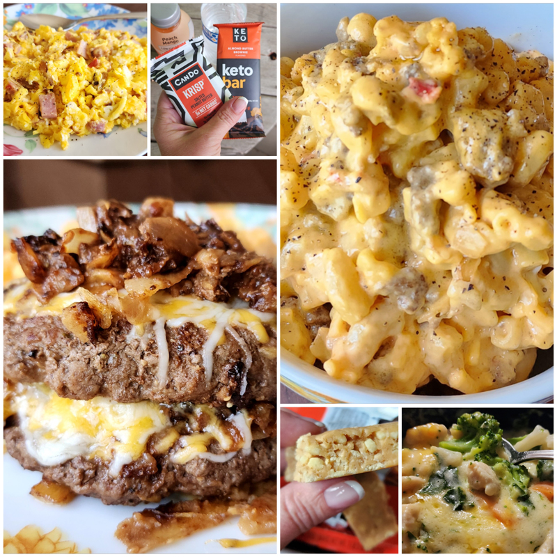 Keto Weekly Meals Food Diary
