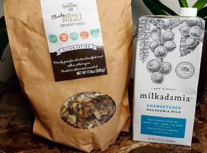 Low Carb Cereal and Milk