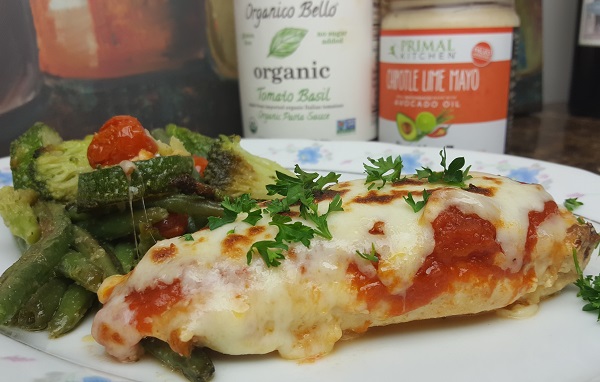 Low Carb Chicken Parmesan - with a Kick! :)