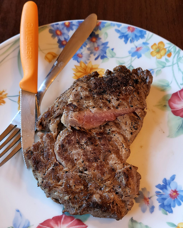 Ribeye Cooked Medium