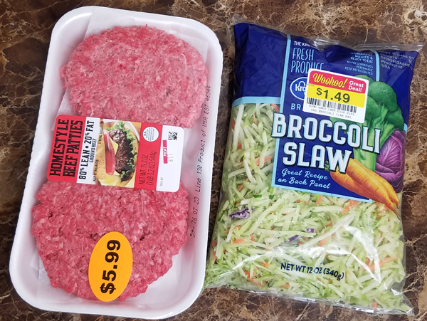 Simple Keto Dinner Ideas - Groceries