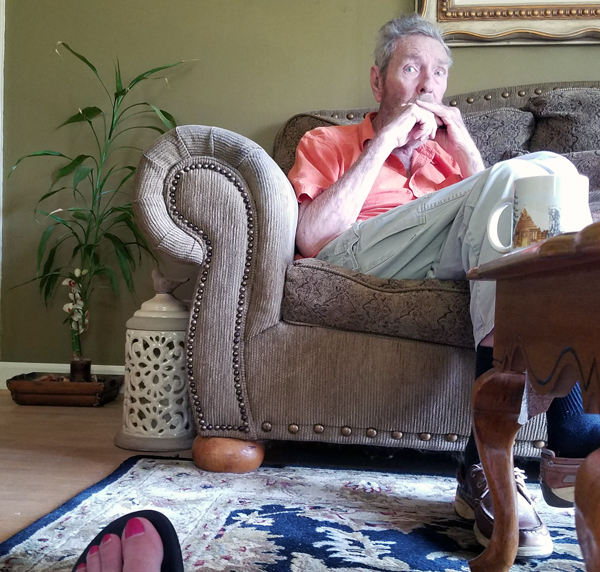 Special moments with aging parents