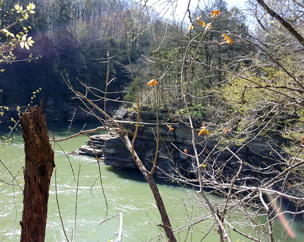 Blue Hole Hike, Rock Island TN