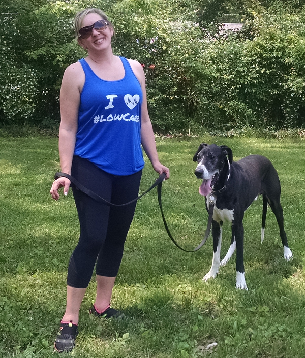 Low Carb T-Shirts - Blue Tank