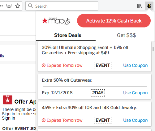 How Ebates Works - Firefox Addon