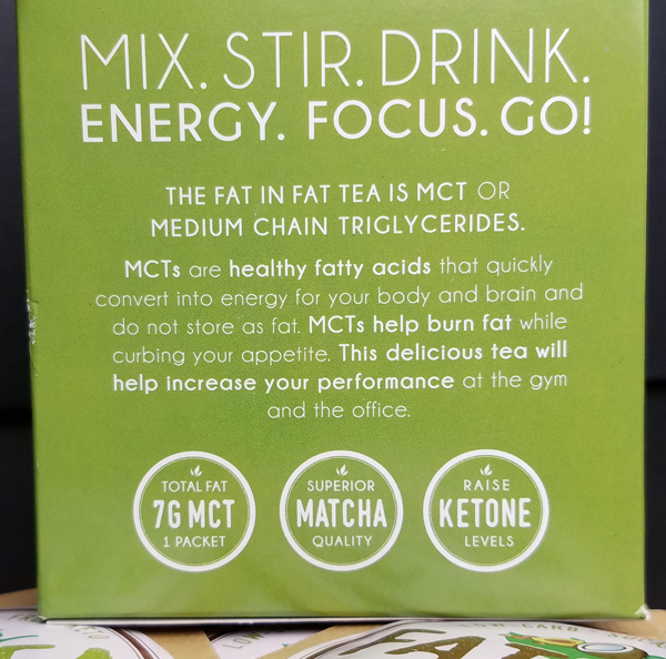Fat Tea MCT Matcha - for a Ketone Fueled fix!