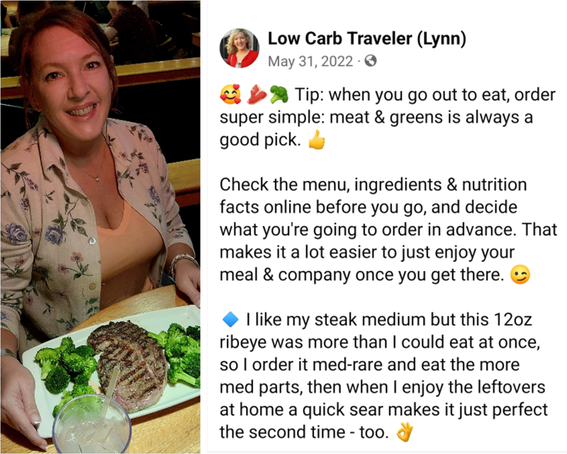 Keto Restaurant Tips