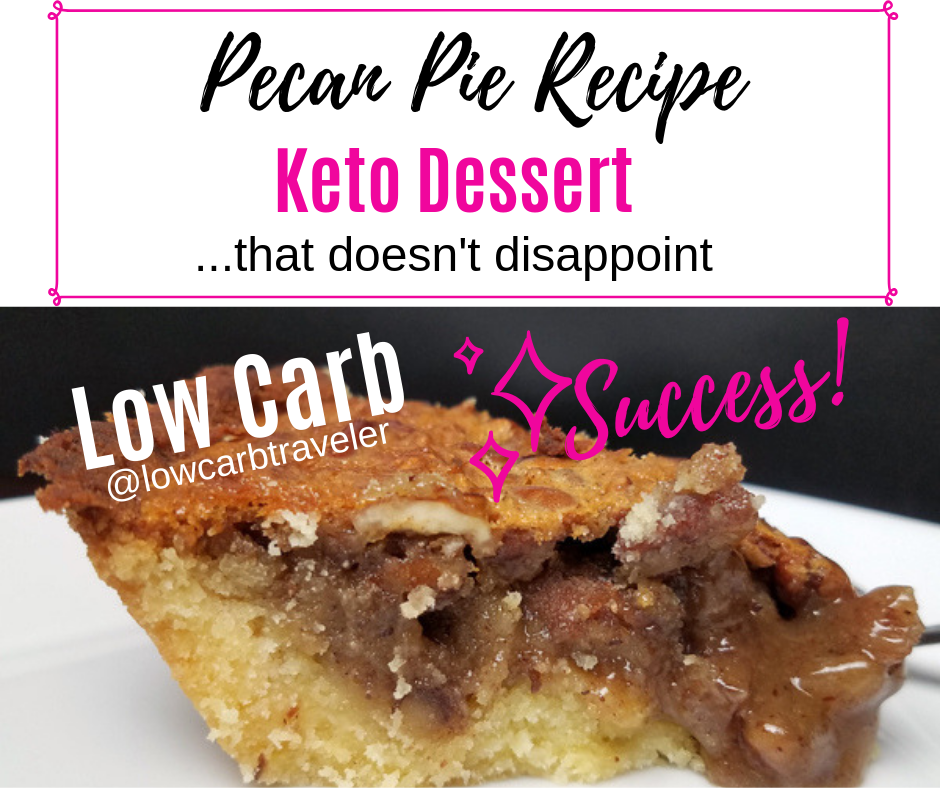 Low Carb Pecan Pie Recipe