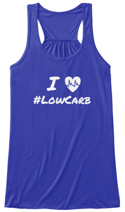 low carb tank indigo