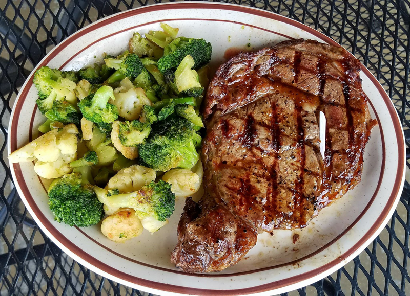 Perfectly Cooked Ribeye